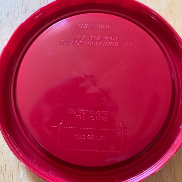 Vintage 1999 SpaghettiOs Bowl & Lid Franco-American Basketball Insulated 10.5 oz - Picture 5 of 10